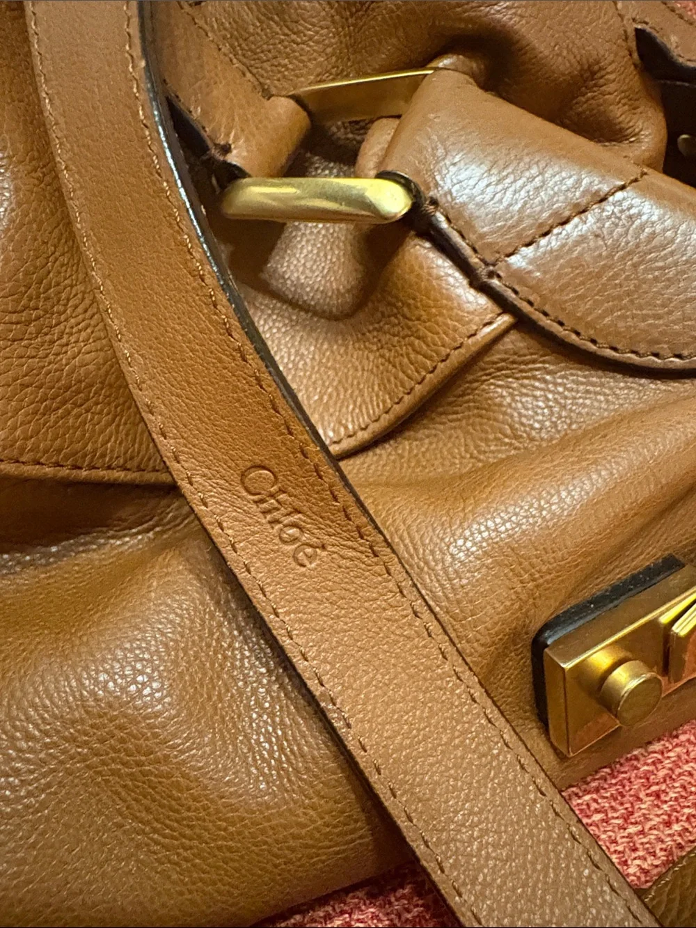 Chloé Archival Cary Leather Bag - Rich Brown EUC (TRR Authenticated)